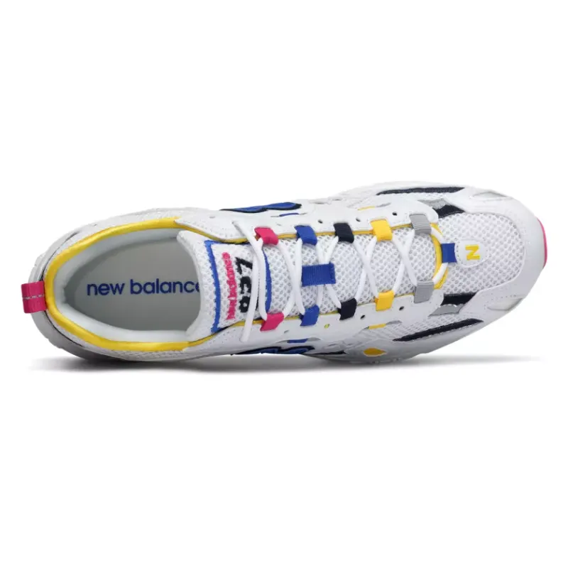 New Balance 827 White Atomic Yellow White/Atomic Yellow (ML827AAO)