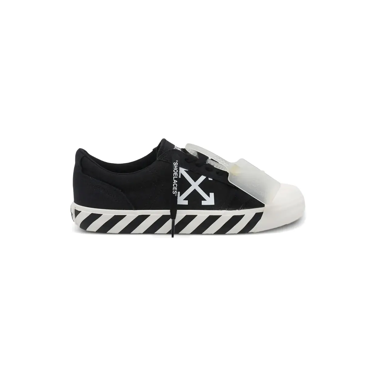 OFF-WHITE Vulcanized Undercut Black White (OMIA2APC99FAB0011001)