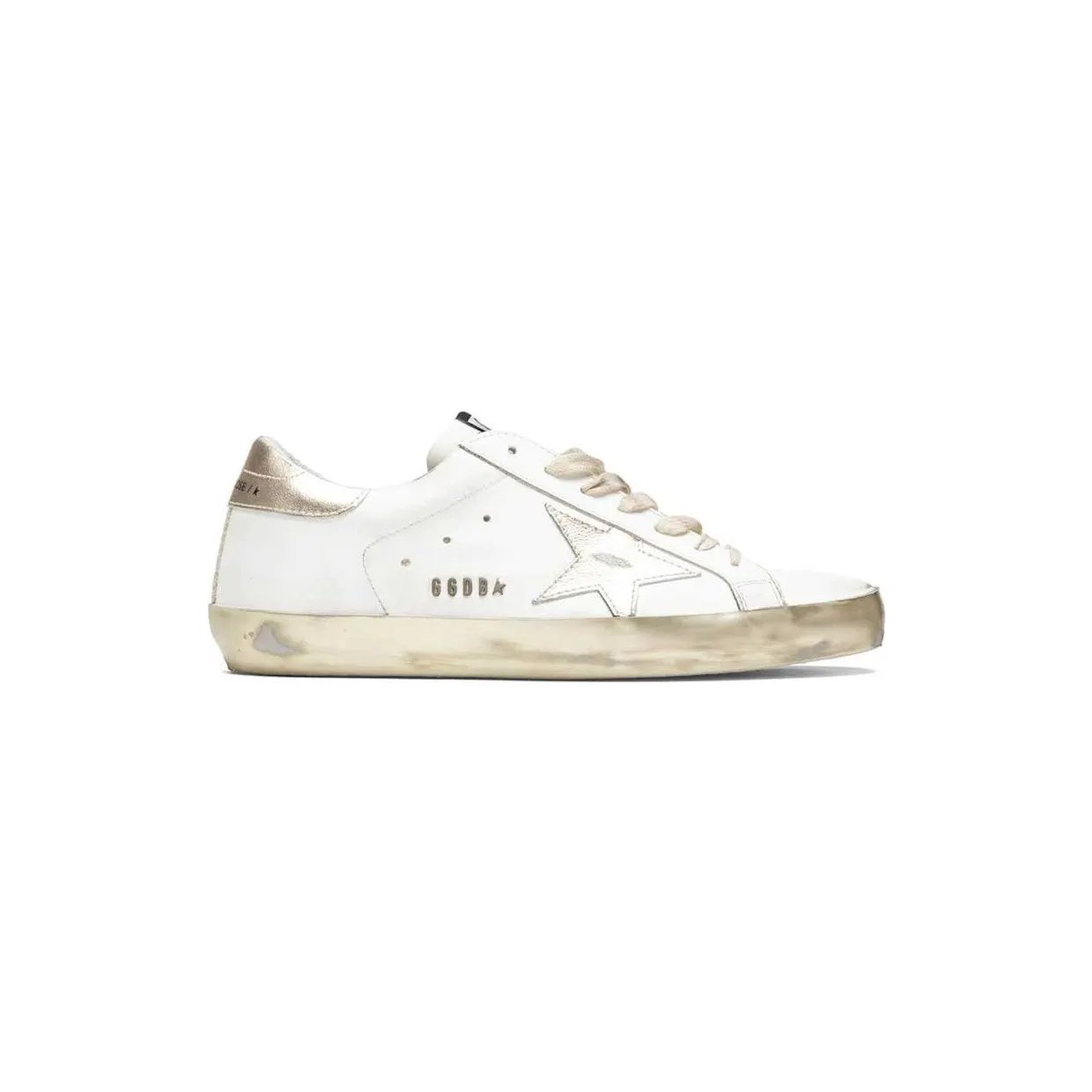 Golden Goose Super-Star White Gold Sparkle (GMF00101.F000316.10272)