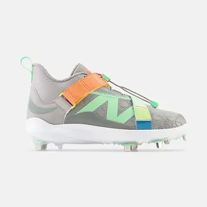New Balance FuelCell Lindor 2 Metal Team Away Grey Neon Dragonfly Electric Jade (LMLINDL2)
