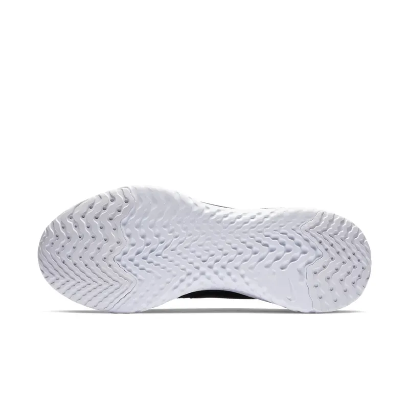 Nike Epic React Flyknit 2 Black White (W) Black/Black-Gunsmoke (BQ8927-002)