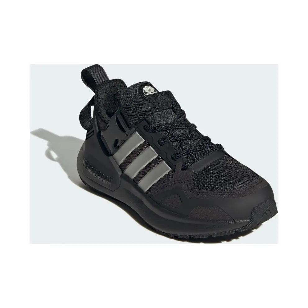 Adidas ADIDAS STAR WARS MANDALORIAN RUNNER Shoes KIDS Carbon / Silver Metallic / Core Black (IH1073)