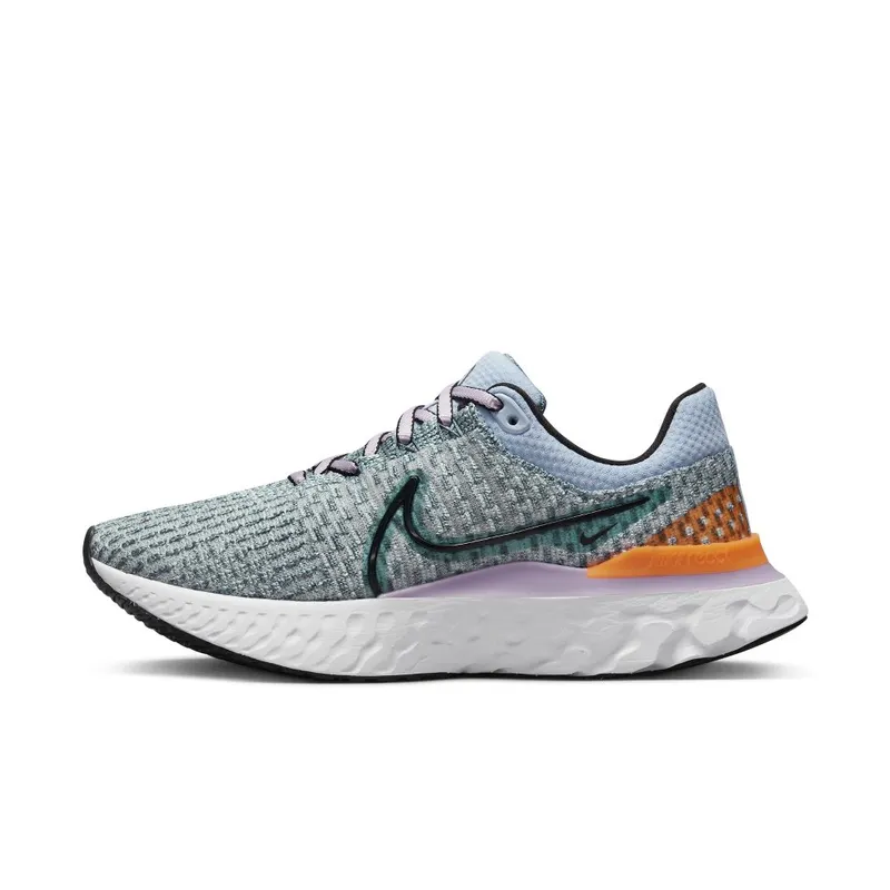 Nike React Infinity Run Flyknit 3 Road Running Grey (DD3024-300)