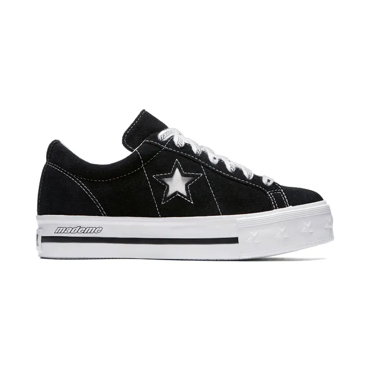 Converse One Star Platform Ox MadeMe Black (W) (562959C)