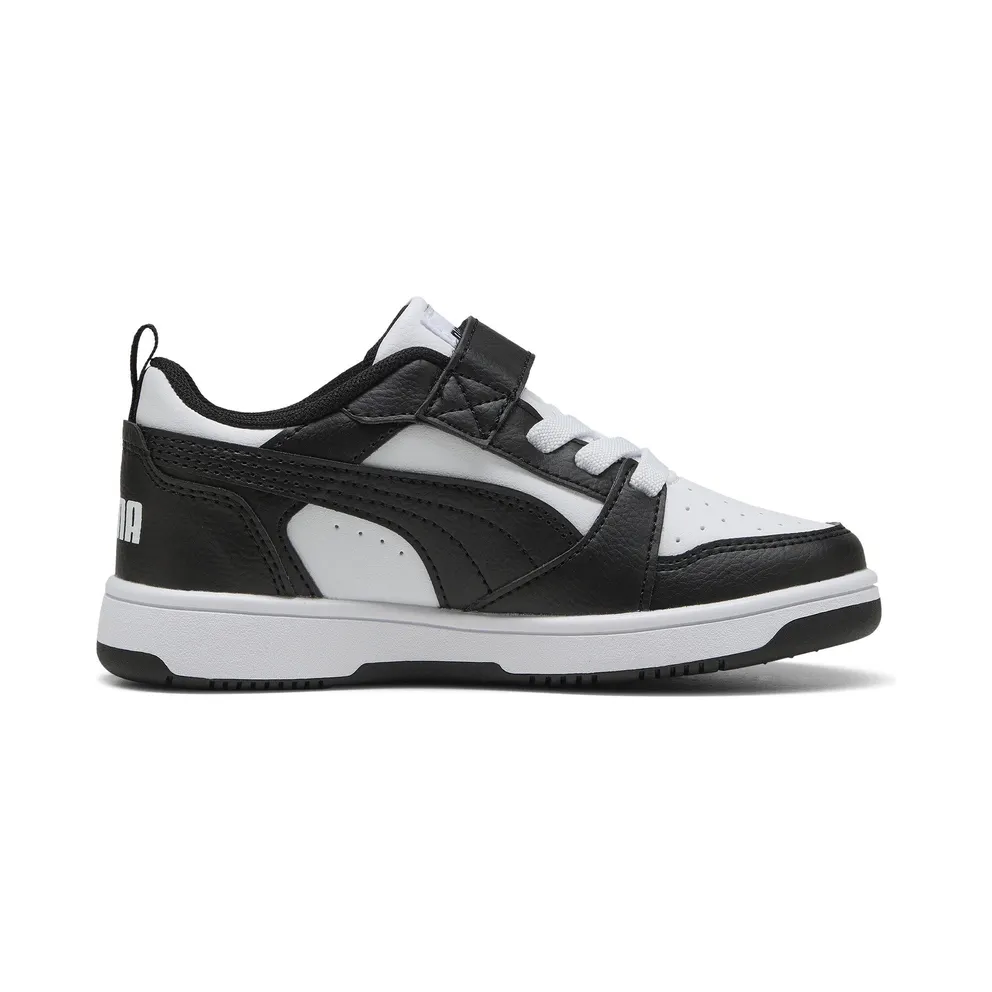 Puma Rebound V6 Lo “Puma White / Puma Black” (397419_01)