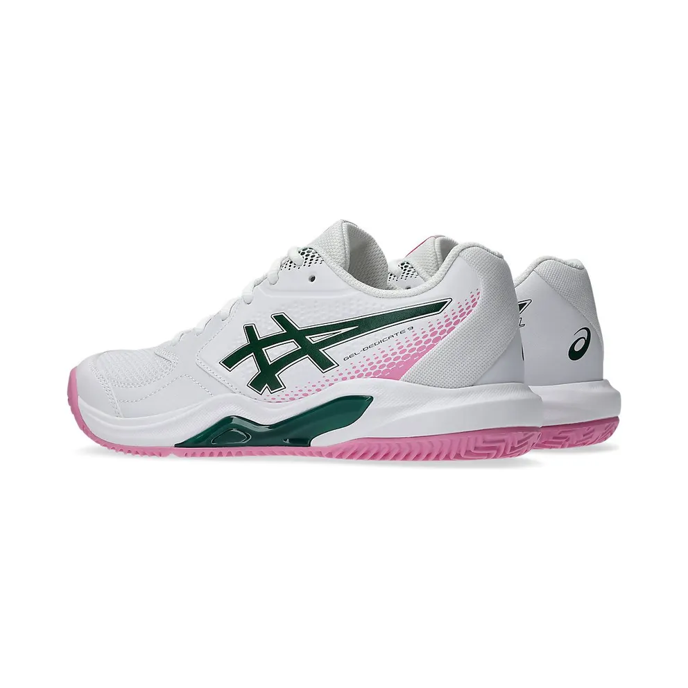 ASICS GEL-DEDICATE 9 PADEL “White / Jewel Green” (1042A318-100)