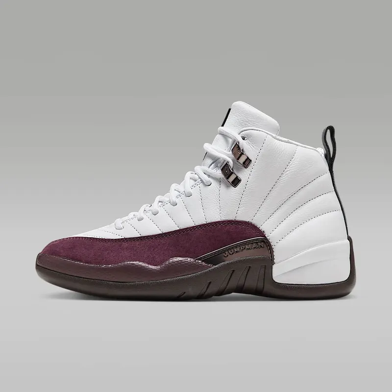 AIR Jordan 12 A Ma Maniére – “White / Burgundy Crush / Black” (DV6989-100)
