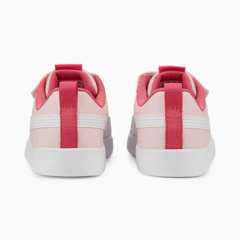 PUMA Courtflex V2 Kids’ Almond Blossom/White (371543-25)
