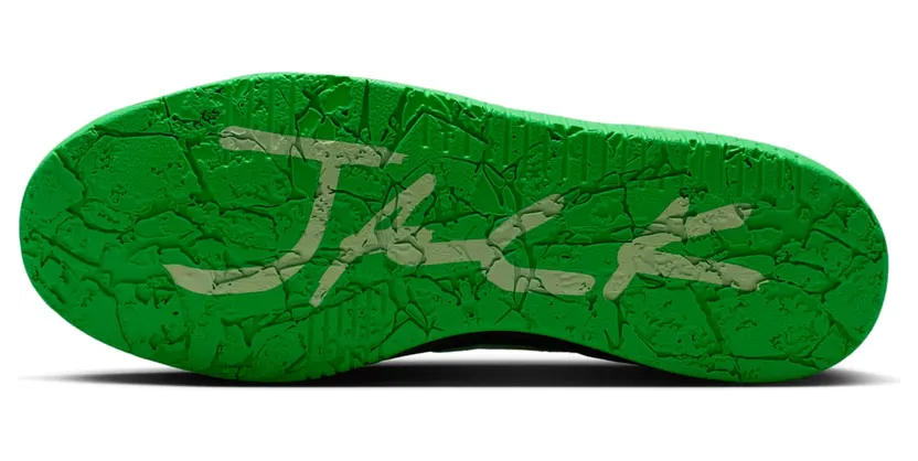 Jordan Jumpman Jack “Green Spark”: Travis’ eigen silhouet knalt in groen (2)