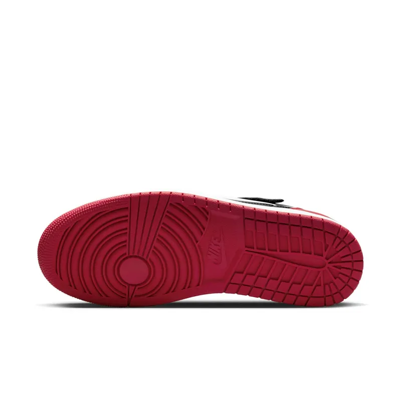 Jordan 1 Low FlyEase Black White Gym Red (DM1206-066)
