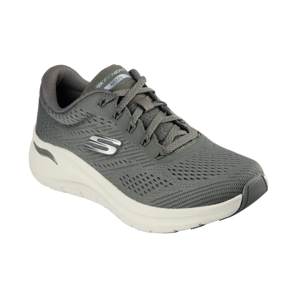 Skechers Arch Fit 2.0 – Big League Sneaker Olijf