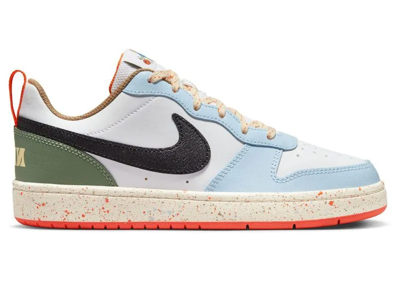Nike Court Borough Low 2 White Alabaster Speckled (DX6052-101)