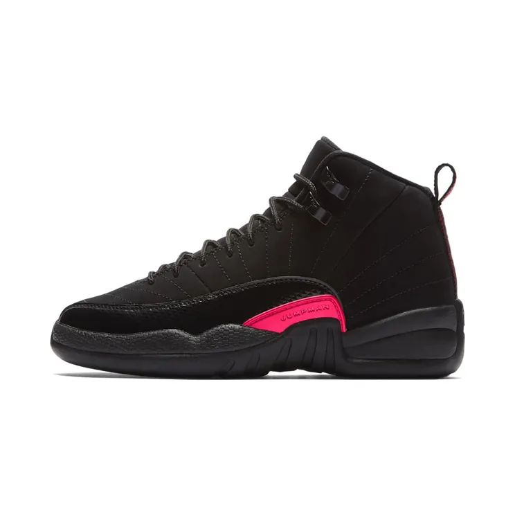 Air Jordan 12 Retro GS “Black / Rush Pink / Dark Grey” (510815-006)