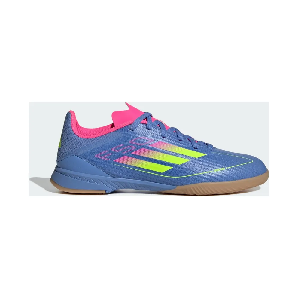 adidas F50 League Indoor Blue Fusion Lucid Lemon Lucid Pink (IE3749)