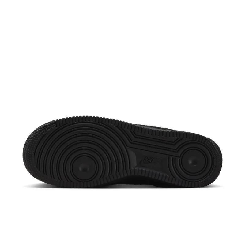 Nike AIR FORCE 1 ’07 “Triple Black Pony Hair” (II7398-001)