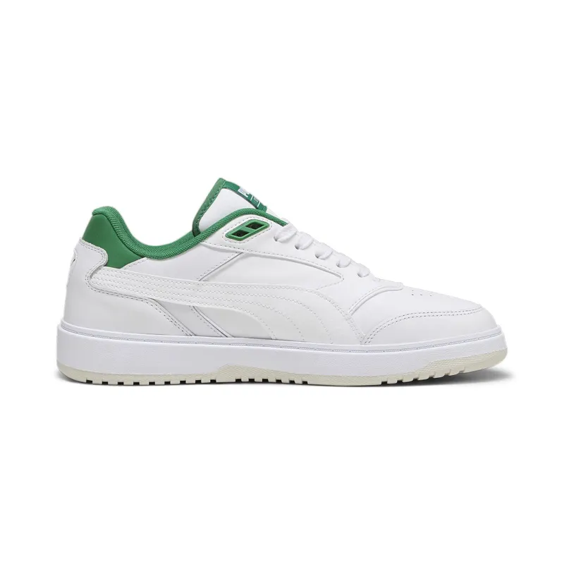 Puma Doublecourt “Puma White / Archive Green” (393284_03)