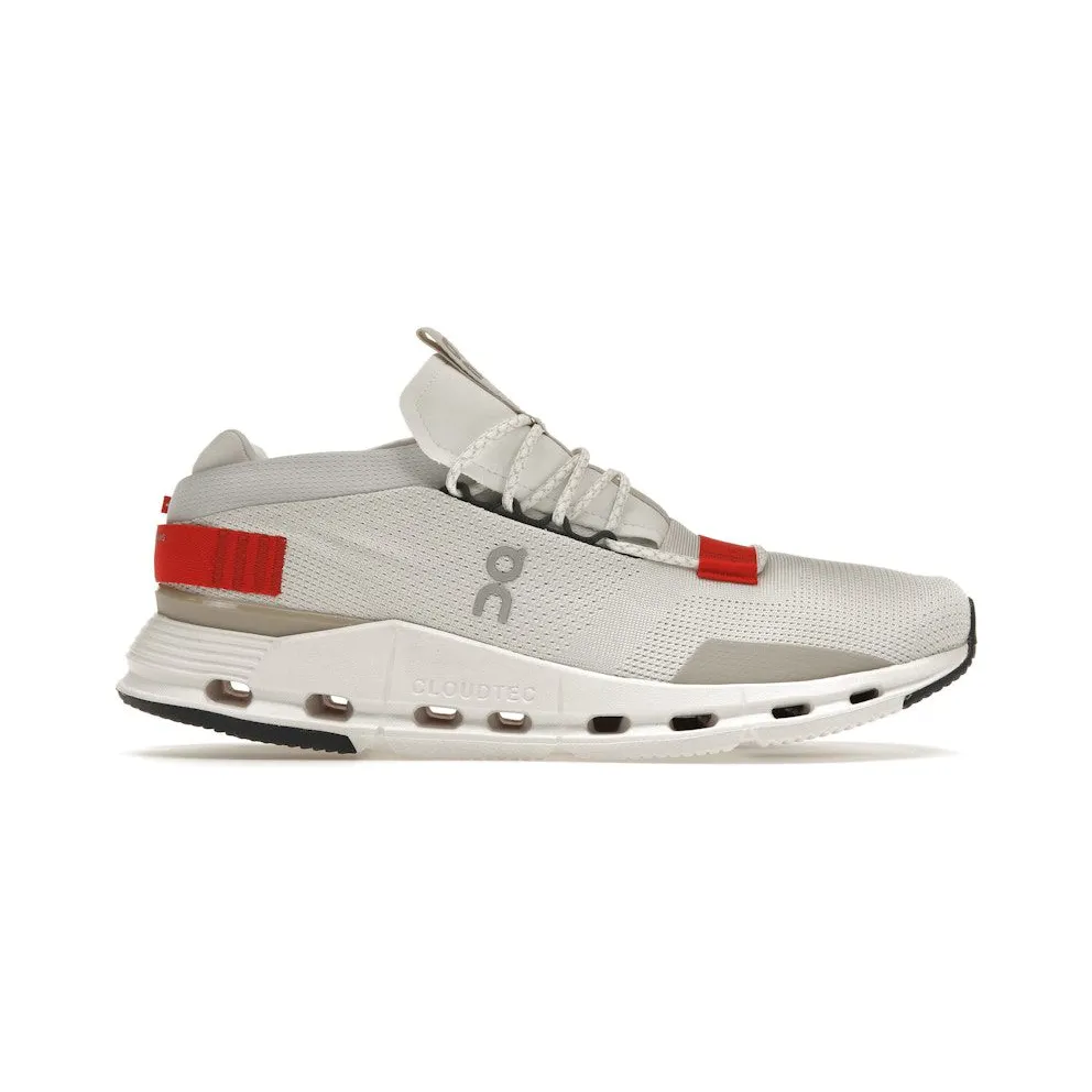 On Running Cloudnova White Red (26.98991)