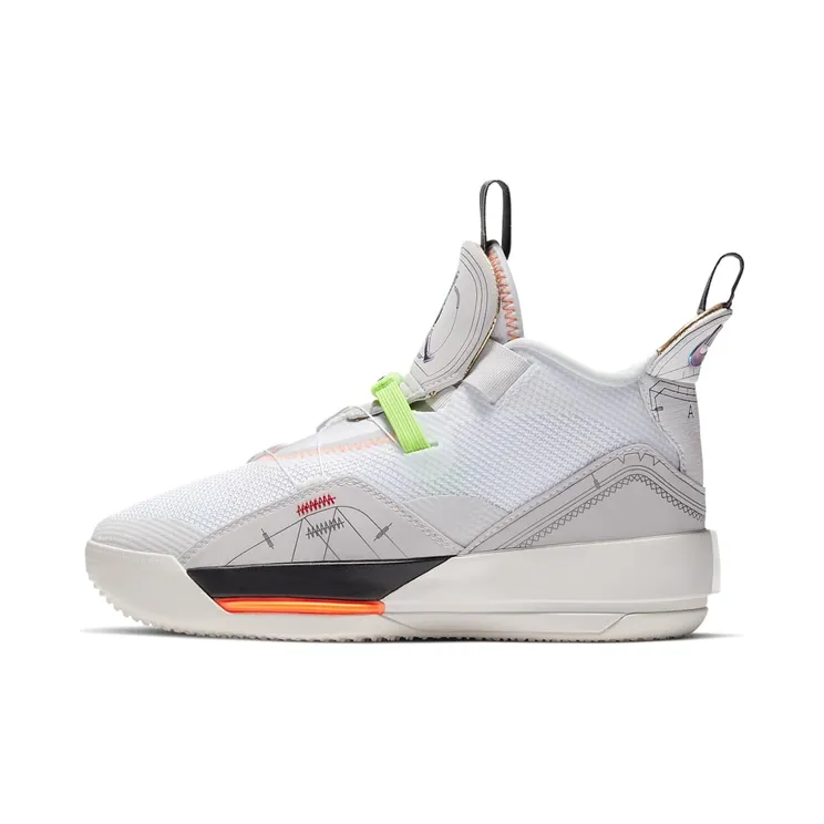Jordan XXXIII Vast Grey (GS) “Vast Grey / White / Sail / Cone” (AQ9244-004)