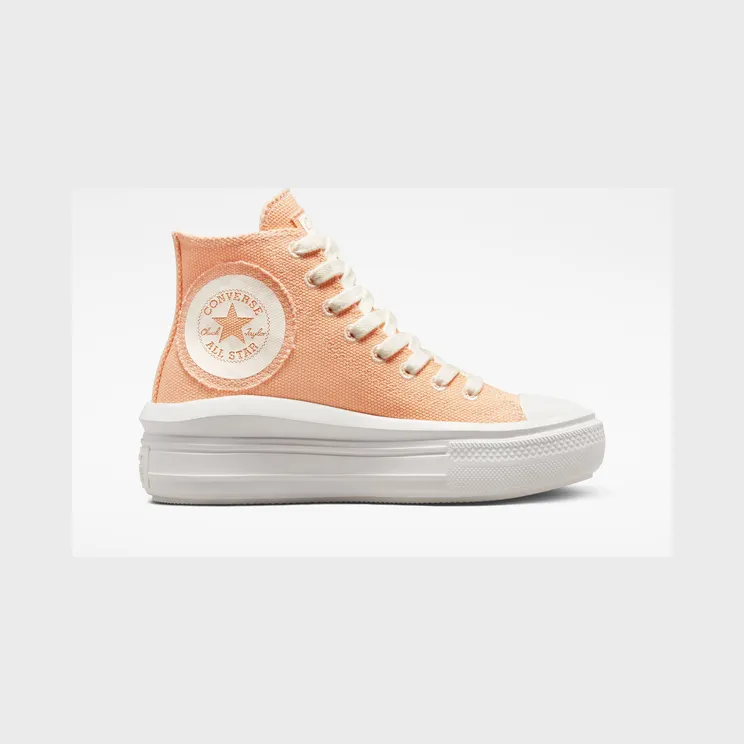 Converse Chuck Taylor All Star Move Platform Oversized Patch Cheeky Coral/cheeky Coral