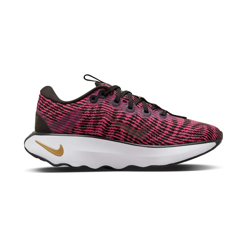 Nike Motiva Black Metallic Gold White Fireberry (DV1238-005)