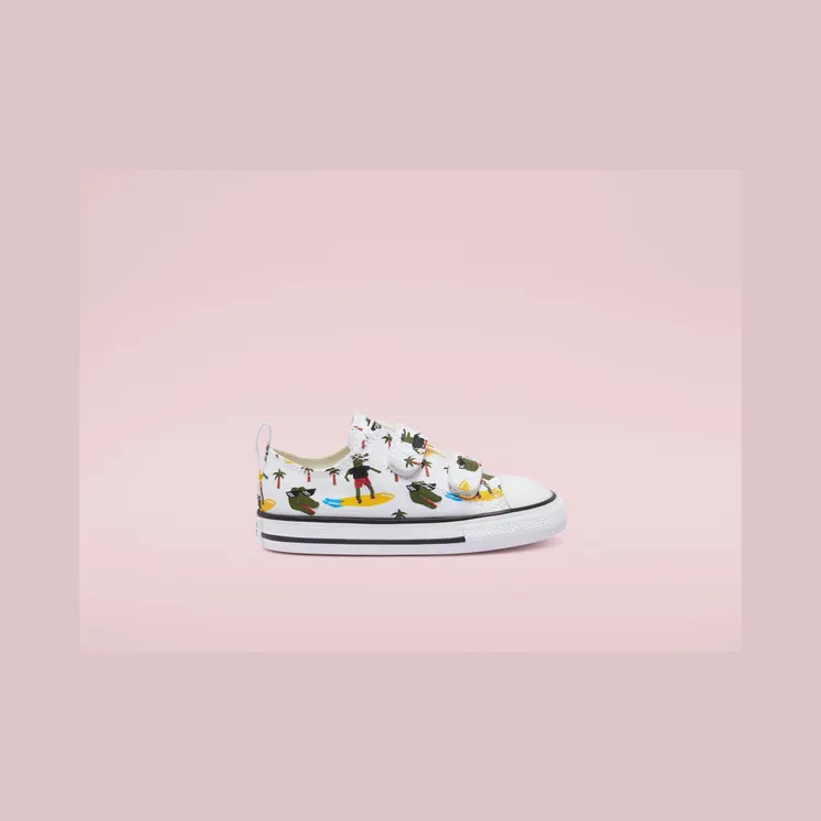 Converse Croco Surf Easy-On Chuck Taylor All Star Low Top White/multi/black (771294C)