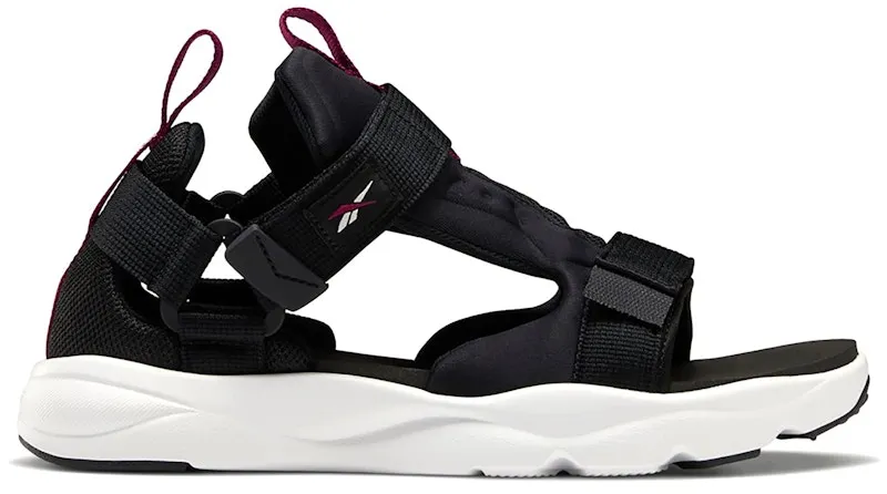 Reebok Furylite Sandal Black White Blaze Berry Black/White-Blaze Berry (Other Brands Reebok)