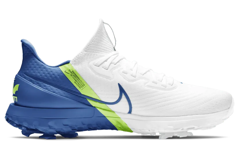 Nike Air Zoom Infinity Tour White Volt Baseball Blue