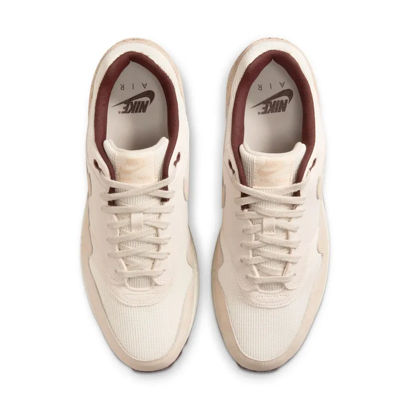 Nike Air Max 1 PRM “Burgundy Crush” (sail / light orewood brown / phantom) – HF8127-100