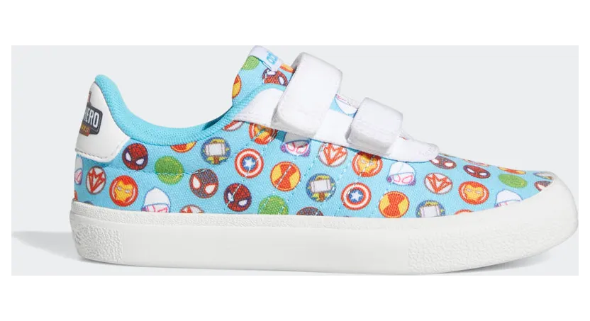 adidas x Marvel Super Hero Adventures Vulc Raid3r Cloud White / Bright Cyan / Bright Cyan (GY5527)