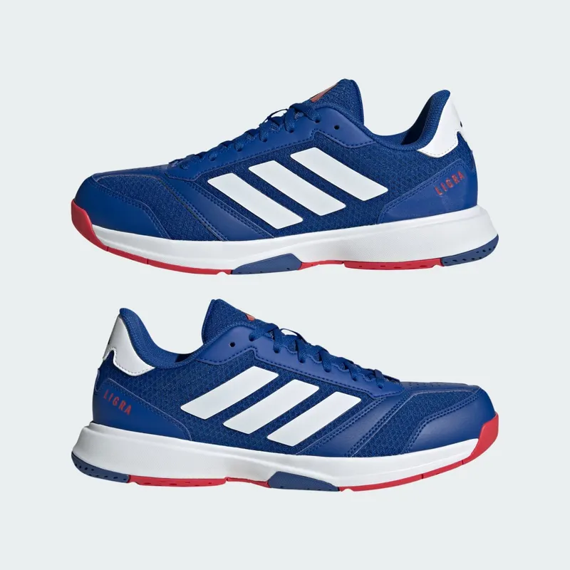 Adidas Ligra 8 Indoor Royal Blue / Cloud White / Pure Ruby (IH9945)
