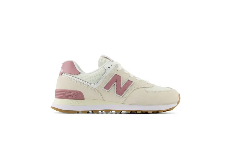 New Balance 574 Beige White Pink (WL574FLR)