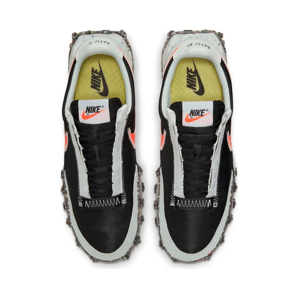 Nike Waffle Racer Crater Summit White Hyper Crimson (W) Summit White/Hyper Crimson-Photon Dust (CT1983-101)