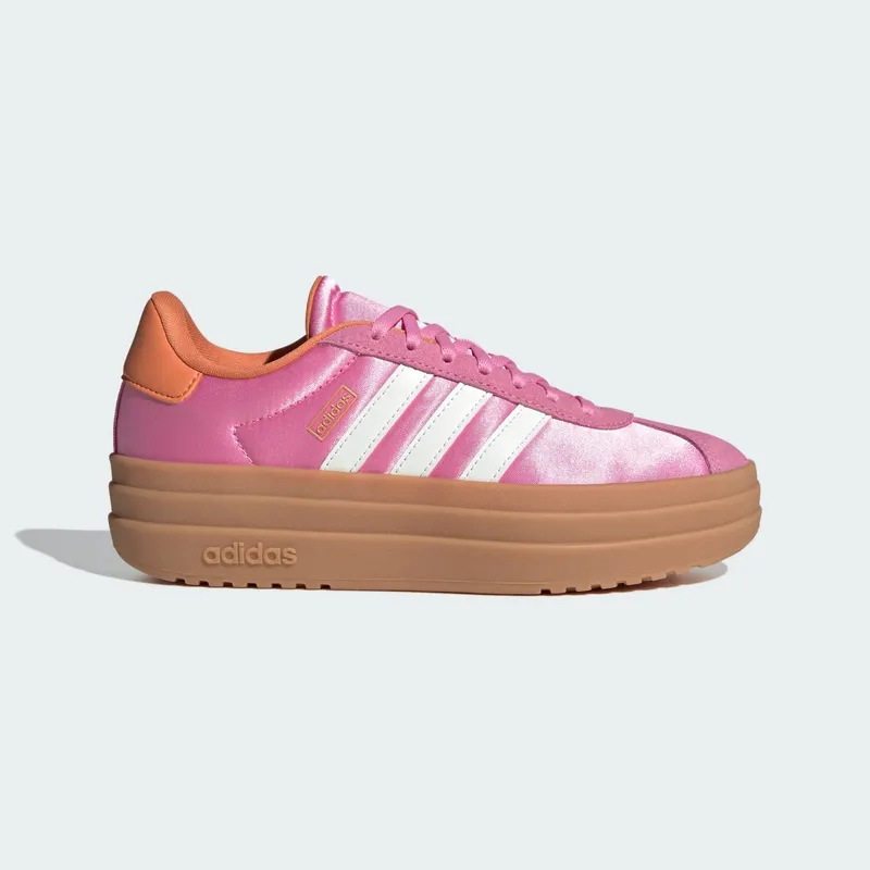 Adidas VL Court Bold Junior Bliss Pink / Off White / Dusky Orange (JQ1875)