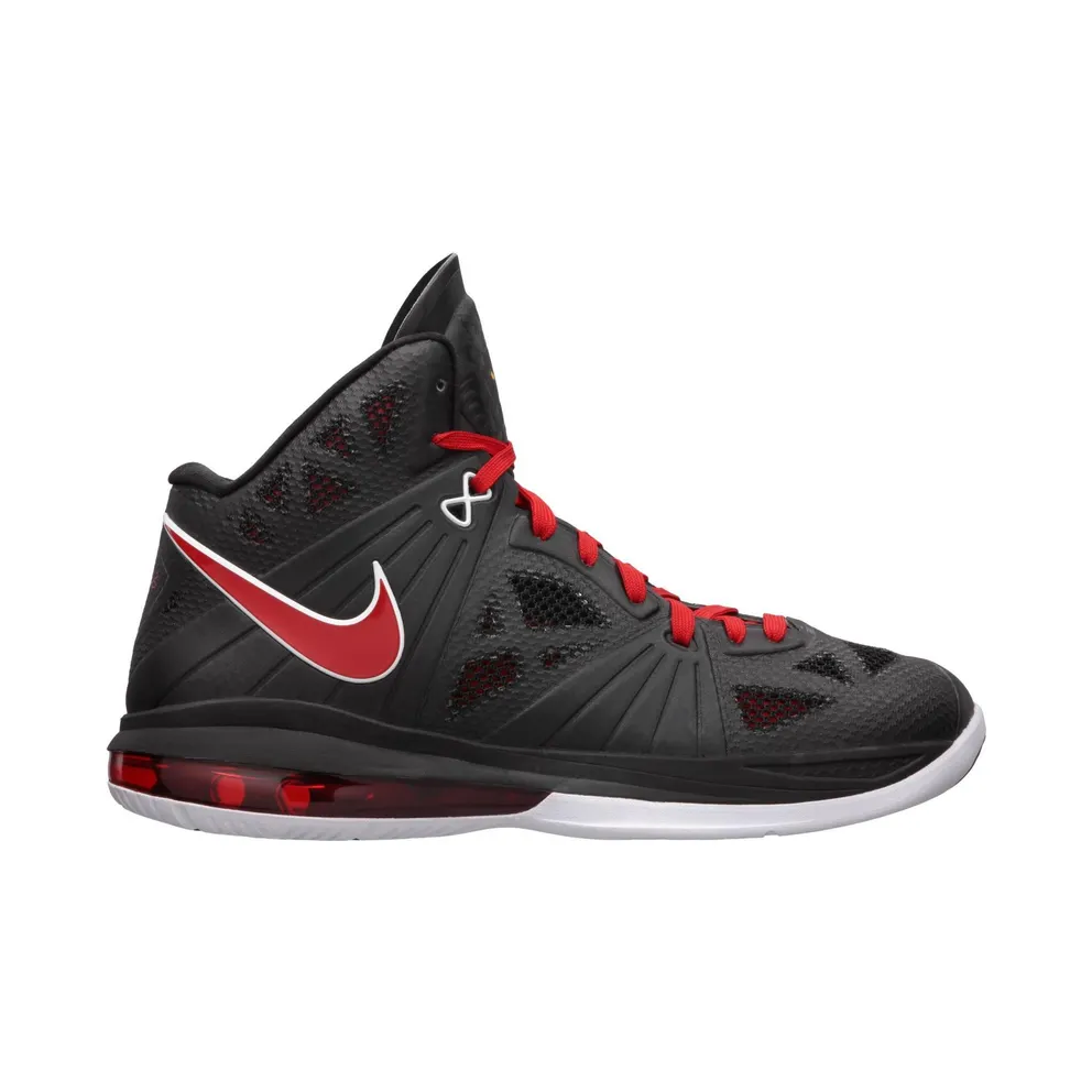 Nike LeBron 8 PS White/Black/Red (441946-001)