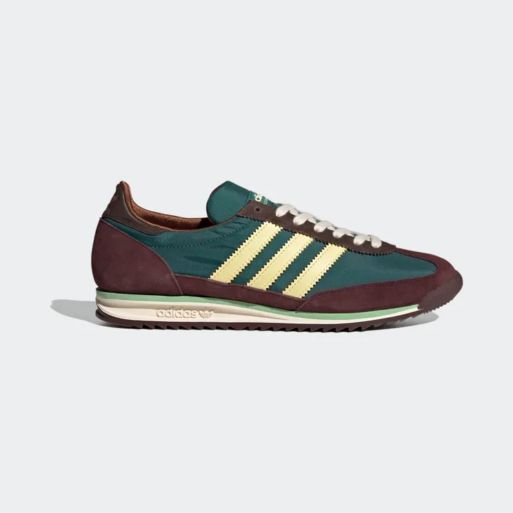 Adidas Wales Bonner x SL72 ‘Hemp Maroon’ Hemp/Maroon/Collegiate Orange (FX7515)
