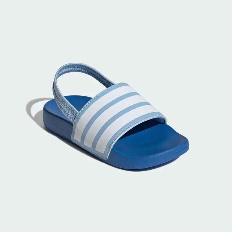 Adidas adilette Estrap Slides Kids Clear Sky / Cloud White / Bright Royal (JR5332)