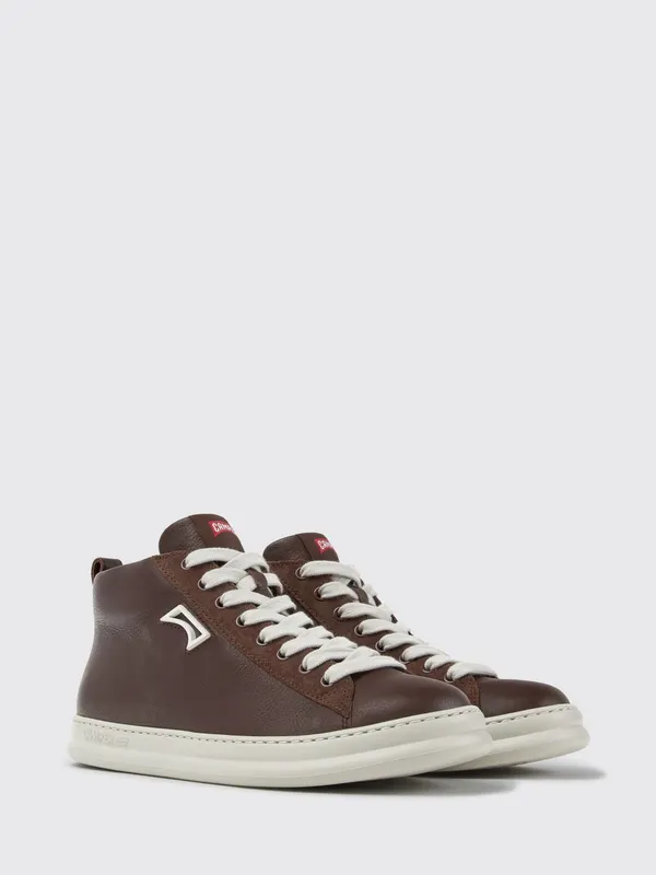 Camper Runner High-Top Smooth Leather with XL Extralight Sole Brown (K300550-003RUNNER0)