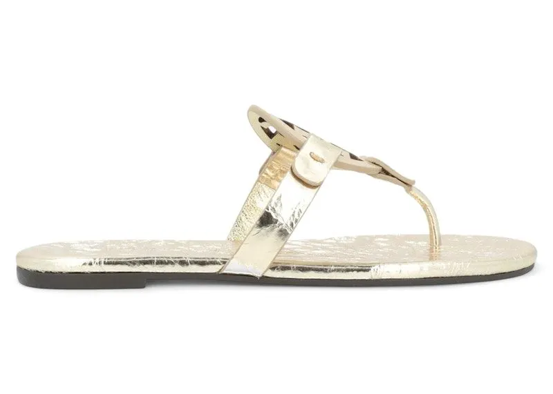Tory Burch Miller Soft Sandals Spark Gold (90590-723)