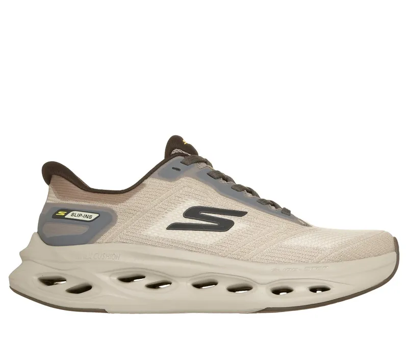 Skechers Slip-ins: Max Cushioning Glide-Step Sneaker Taupe
