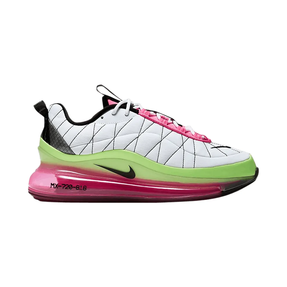 Nike Air MX 720-818 ‘Pink Blast Green’ White/Pink Blast/Ghost Green/Black (CK2607-100)