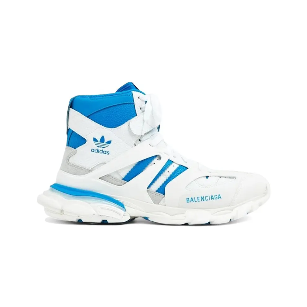 Balenciaga Track Forum High x adidas White Blue (712828 W3CZ1 9040)