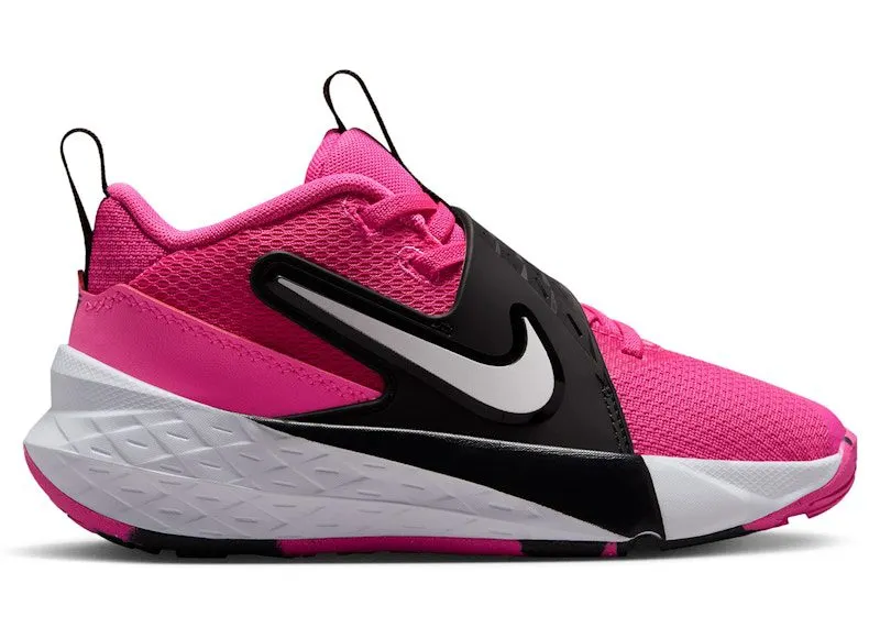 Nike Team Hustle D 12 Laser Fuchsia Black White (HF6280-600)