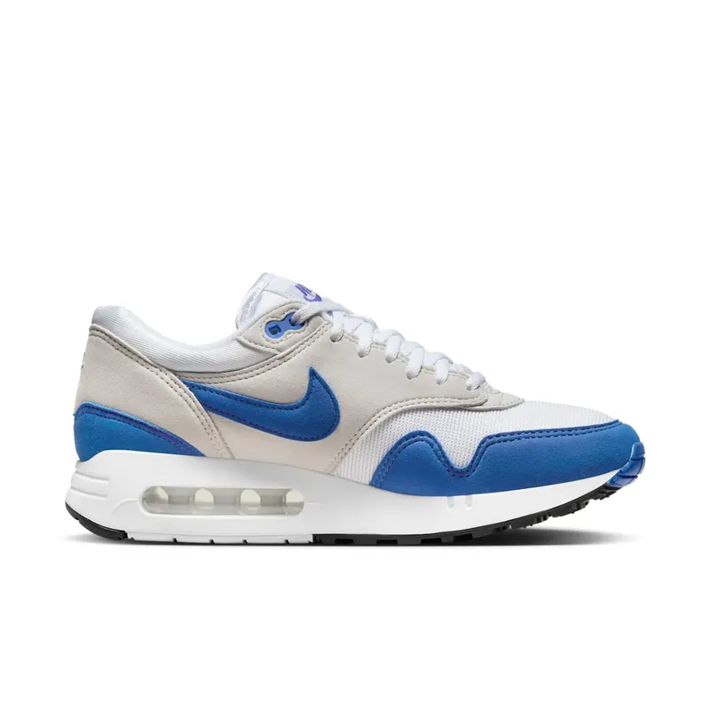 Nike Air Max 1 ’86 Premium White/Light Neutral Grey/Black/Royal Blue (DO9844-101)