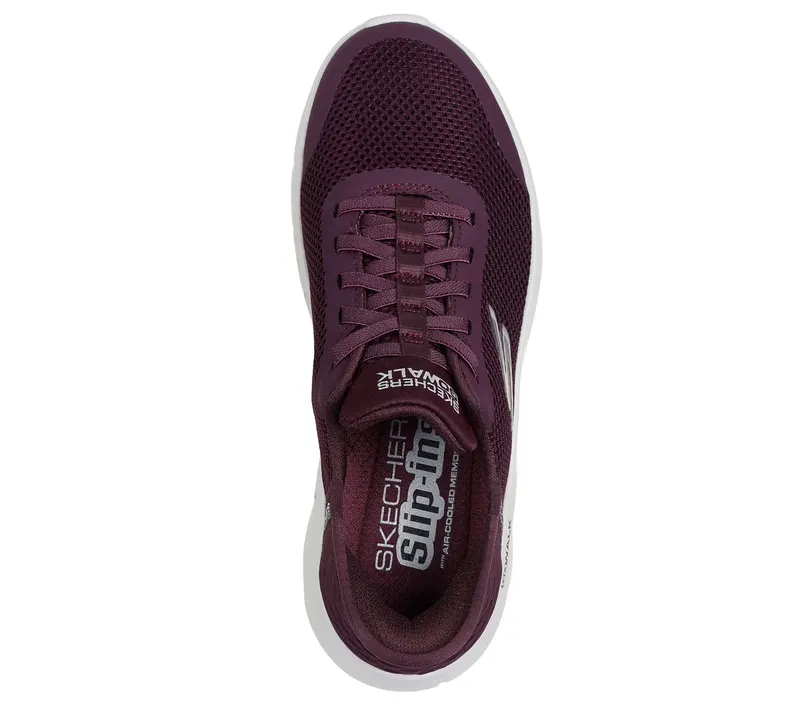 Skechers Slip-ins: GO WALK Flex – Grand Entry Sneaker Bordeauxrood