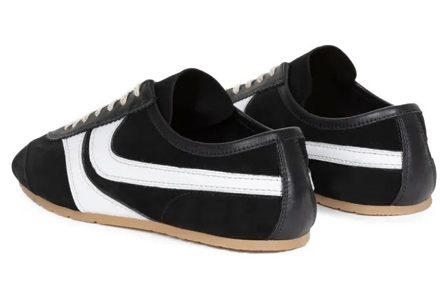 Dries Van Noten Dustin Lace-up Leather “Black/White” (0126 021726 998) (2)