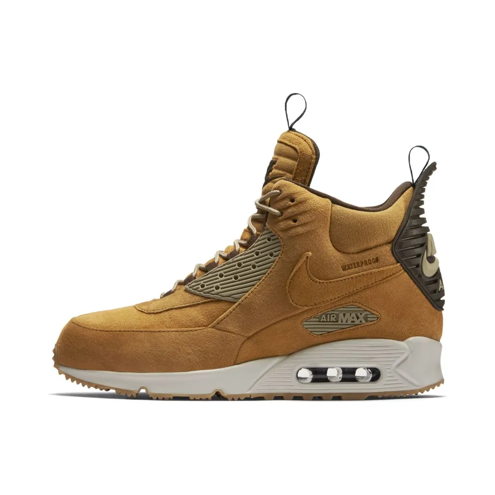 Nike Air Max 90 Sneakerboot Winter Wheat Bronze/Black-Bamboo-Blue Ribbon (684714-700)