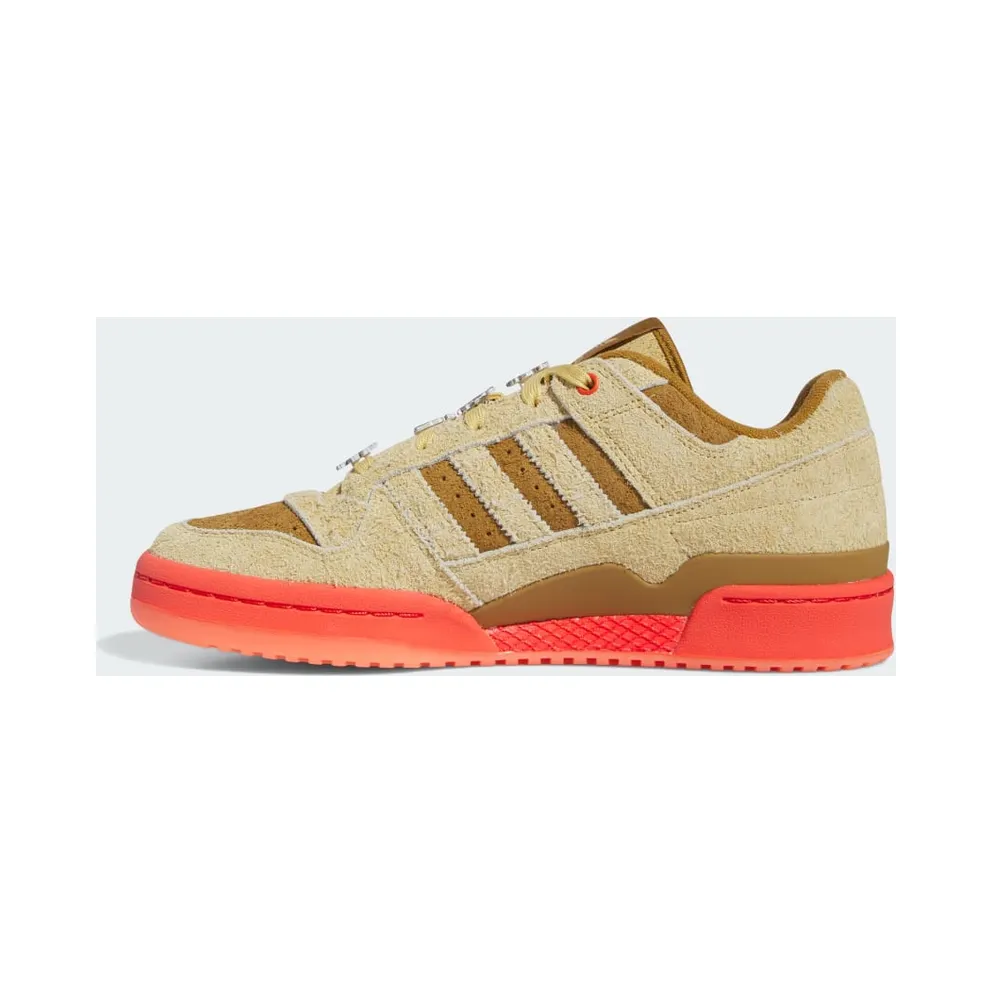 adidas Forum Low CL The Grinch Oat / Bright Red / Bronze Strata (ID8896)