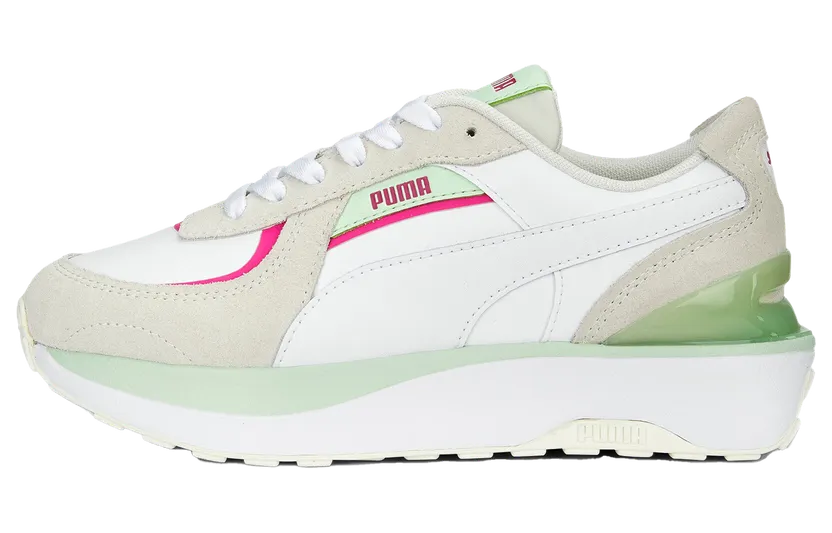 Puma Cruise Rider Nu Brighter Days “White/Pink/Green” (389925-01)