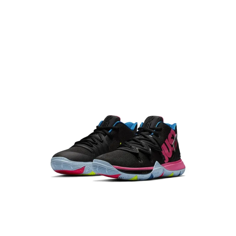 Nike  Kyrie 5 Just Do It (GS) Black/Volt-Hyper Pink (AQ2456-003)