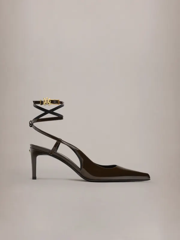 Amiri MA Kitten Heel “Chocolate” (AWFOPP1001-234)